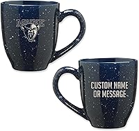 Vista 103 de Rico Industries NCAA UCLA Bruins Royal Blue - Taza de café de cerámica moteada grabada con láser de 16 onzas