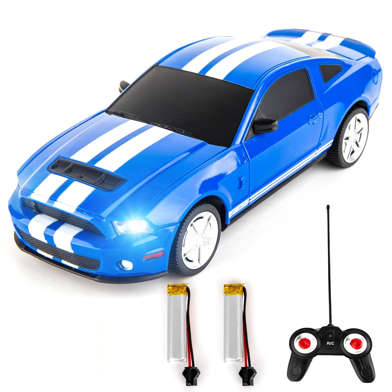 Amazon.com: BDTCTK Remote Control 1/24 Ford Mustang Shelby GT500