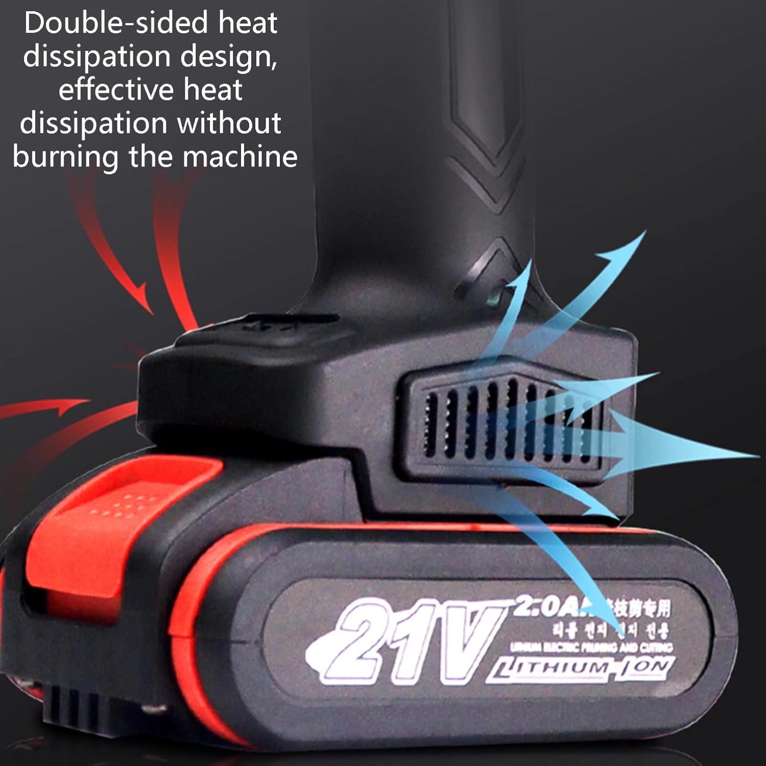 Electric Secateurs, Cordless Bypass Pruning Shears, Max 30Mm Tree Branch Cutters, 1/2Pcs 2000Mah Rechargeable Battery Powered Garden Pruners Gardening Tools