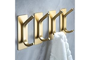 Towel Hooks for Gold Bedroom Decor