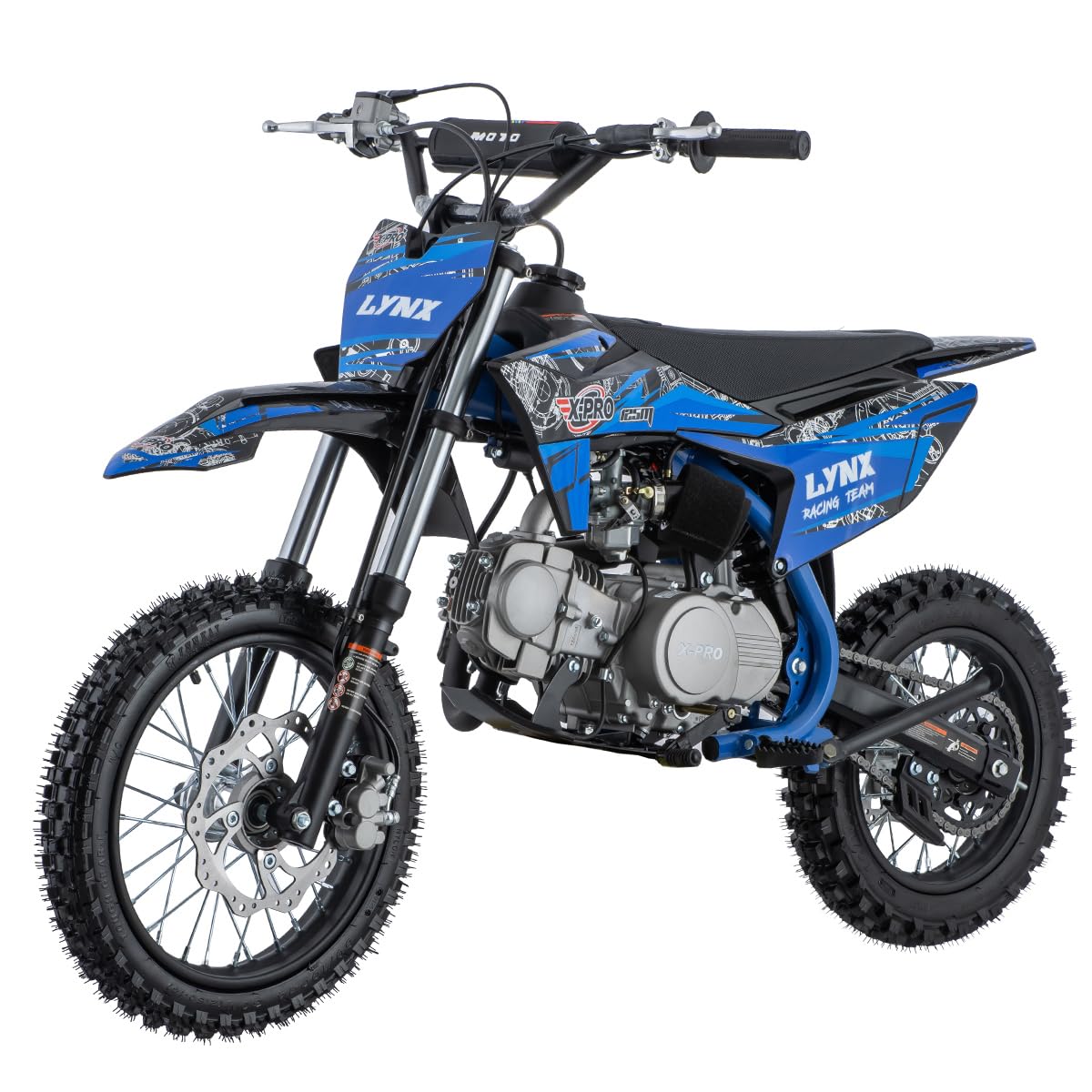 キッズバイク ブラック/ブルー フロントバスケット付き Amazon.com: X-PRO X26 125cc Manual Clutch Dirt Bike Big Boys Pit
