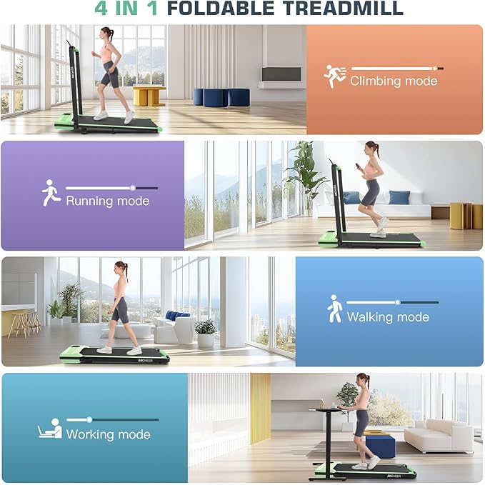 Caminadora Plegable 4 en 1 FUNMILY con Inclinación Ajustable miniatura 7