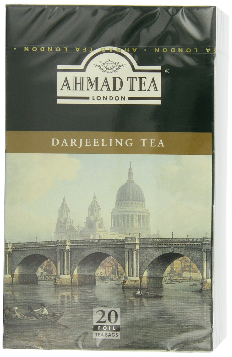 Ahmad Tea Darjeeling Tea, 20-Count Boxes (Pack of 6)