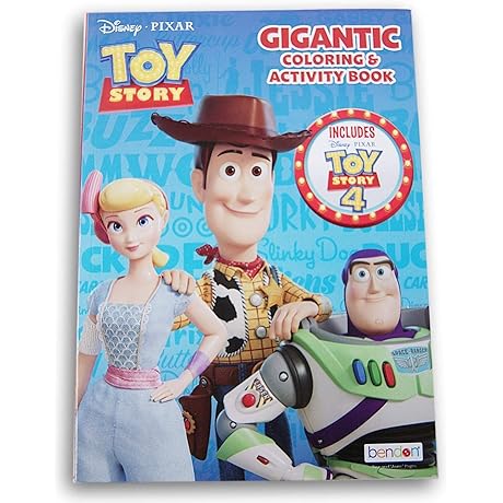 Toy Story 4 Gigantic 224-Page Coloring Book