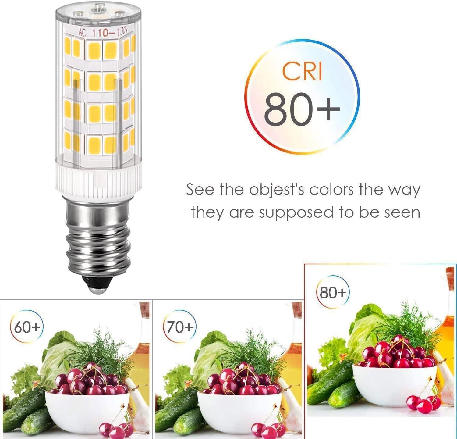 Up To 50% OFF E12 Led Bulb 4W,Refrigerator Light Bulbs 40 Watt Type B Candelabra Base120V Non-Dimmable,Warm White 3000K 2 Pack Get Special Price E12 Led Bulb 4W,Refrigerator Light Bulbs 40 Watt Type B Candelabra Base120V Non-Dimmable,Warm White 3000K 2 Pack