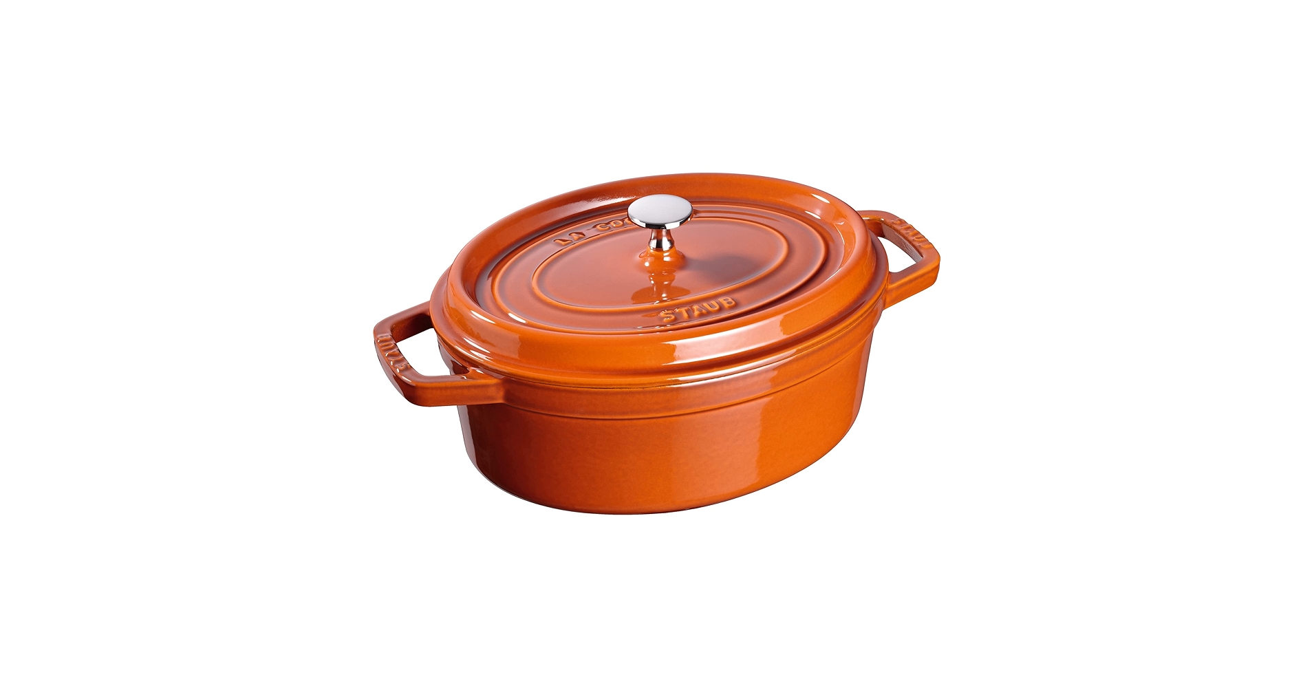 STAUB La Cocotte 24cm オレンジ Amazon.com: Staub Cocotte Round 24