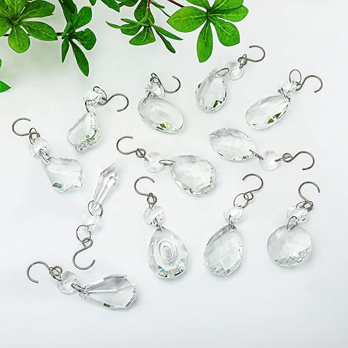 Miniatura 4 de kanpura Prismas de araña de cristal, kit de atrapasoles de cristal, cristales colgantes de arco iris para ventana, árbol de Navidad, decoración del