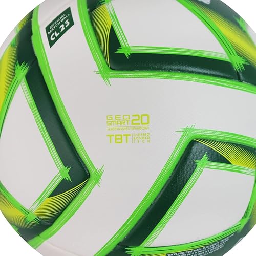 Miniatura 5 de Voit Balón de fútbol No. 5 Liga MX Clausura Luiguilla 2023, BlancoVerde FIFA Quality PRO, diseñado para su uso en ligas de fútbol profesional,