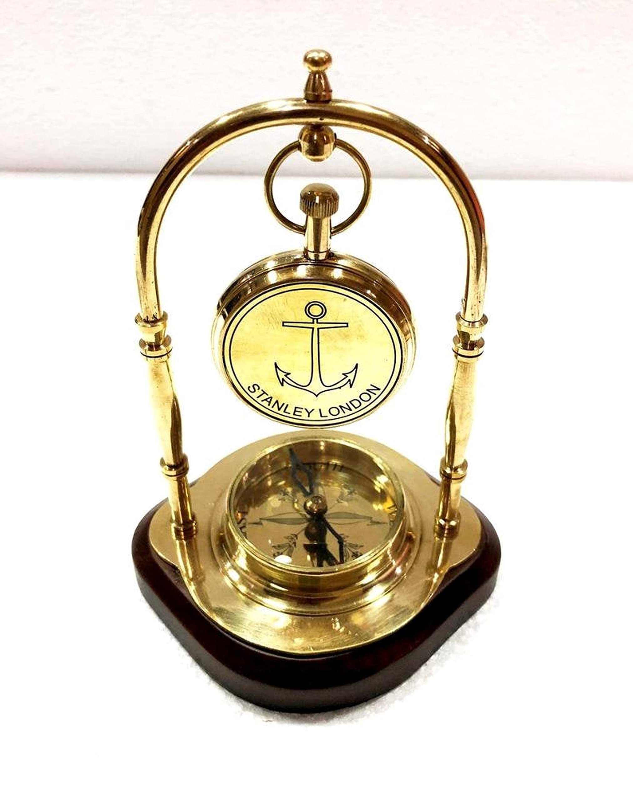Een Franse Directoire Messing En Marmeren Skeletpendule Robert Robin Circa 1800