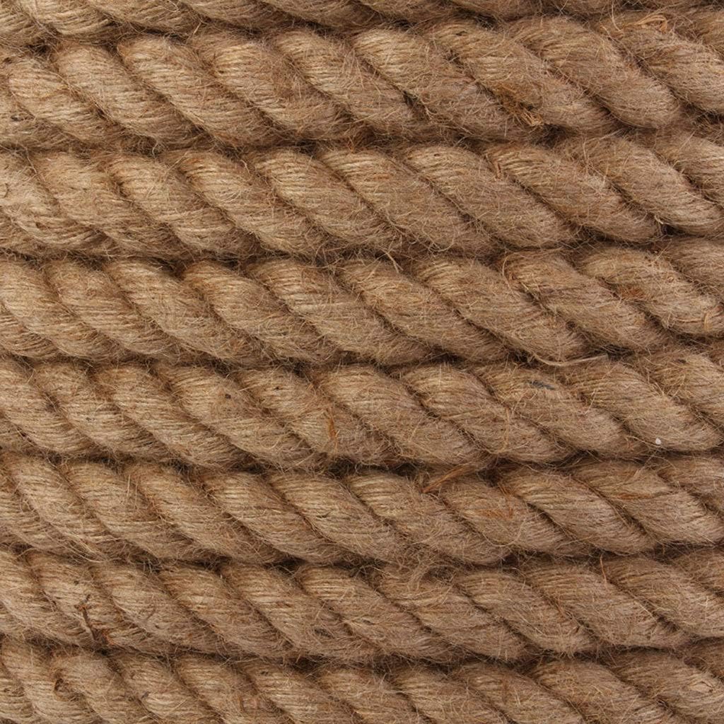 Corda di canapa – spago di iuta naturale per artigianato fai da te, 35 mm/40 mm, 5-10 m, decorazione rustica per la casa, accessori per graffiare animali domestici