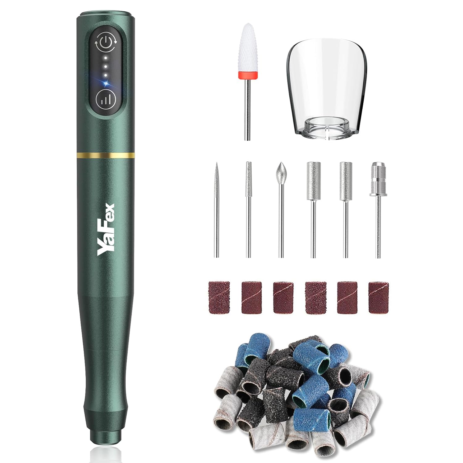 YaFex Cordless Electric Nail Drill, Professional Nail File