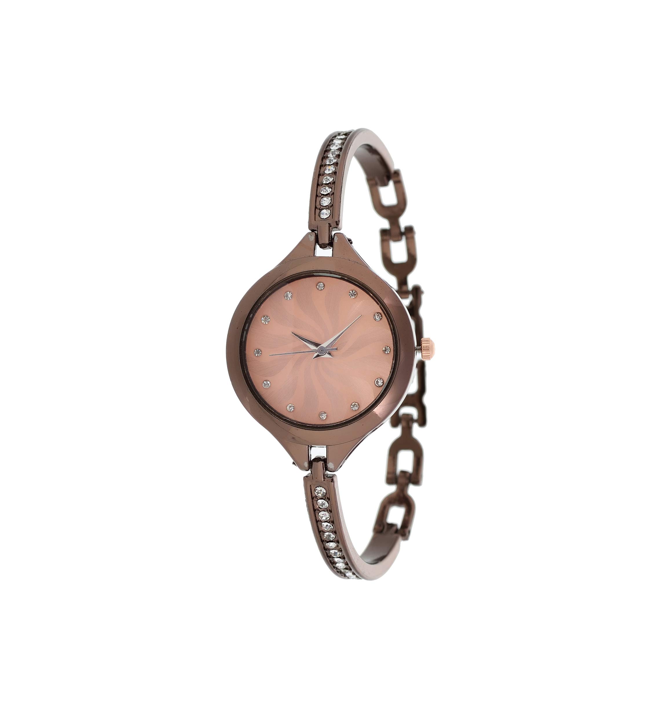 HORCHIS Heart Touching Brown Dial Metal Strap Girls & Womens Watches (B08BFZC347) Amazon Price History, Amazon Price Tracker