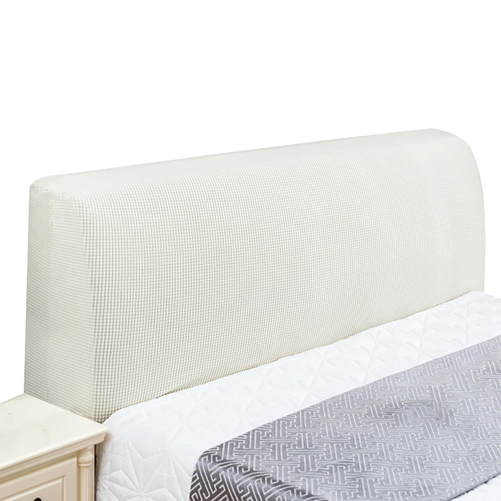 Copri Testiera Letto Elasticizzato | Stampa Testata Matrimoniale | Lavabile E Antipolvere | 170-190 Cm