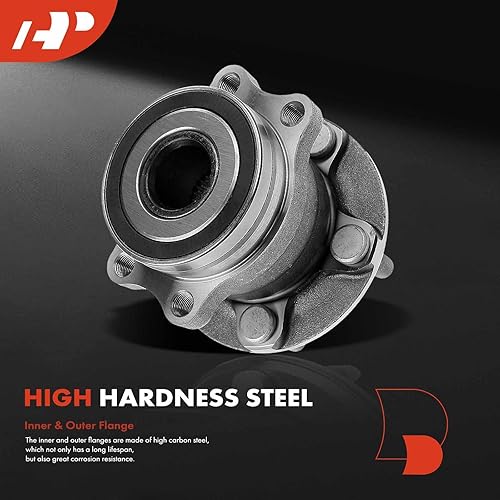 Miniatura 4 de A-Premium Rodamiento de rueda trasera y conjunto de buje compatible con Subaru Crosstrek 2016-2020, Forester 2014-2018, Impreza 2012-2019, XV