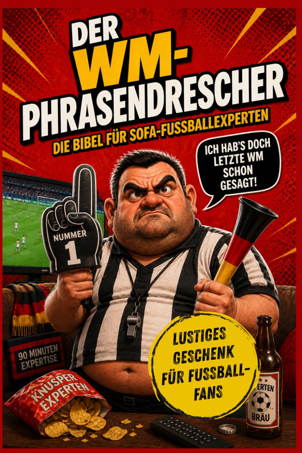 Der WM-Phrasendrescher: Das humorvolle Geschenkbuch zur WM 2026 – Phrasendreschen, WM-Bingo & Mitmachspaß für echte Sofa-Experten