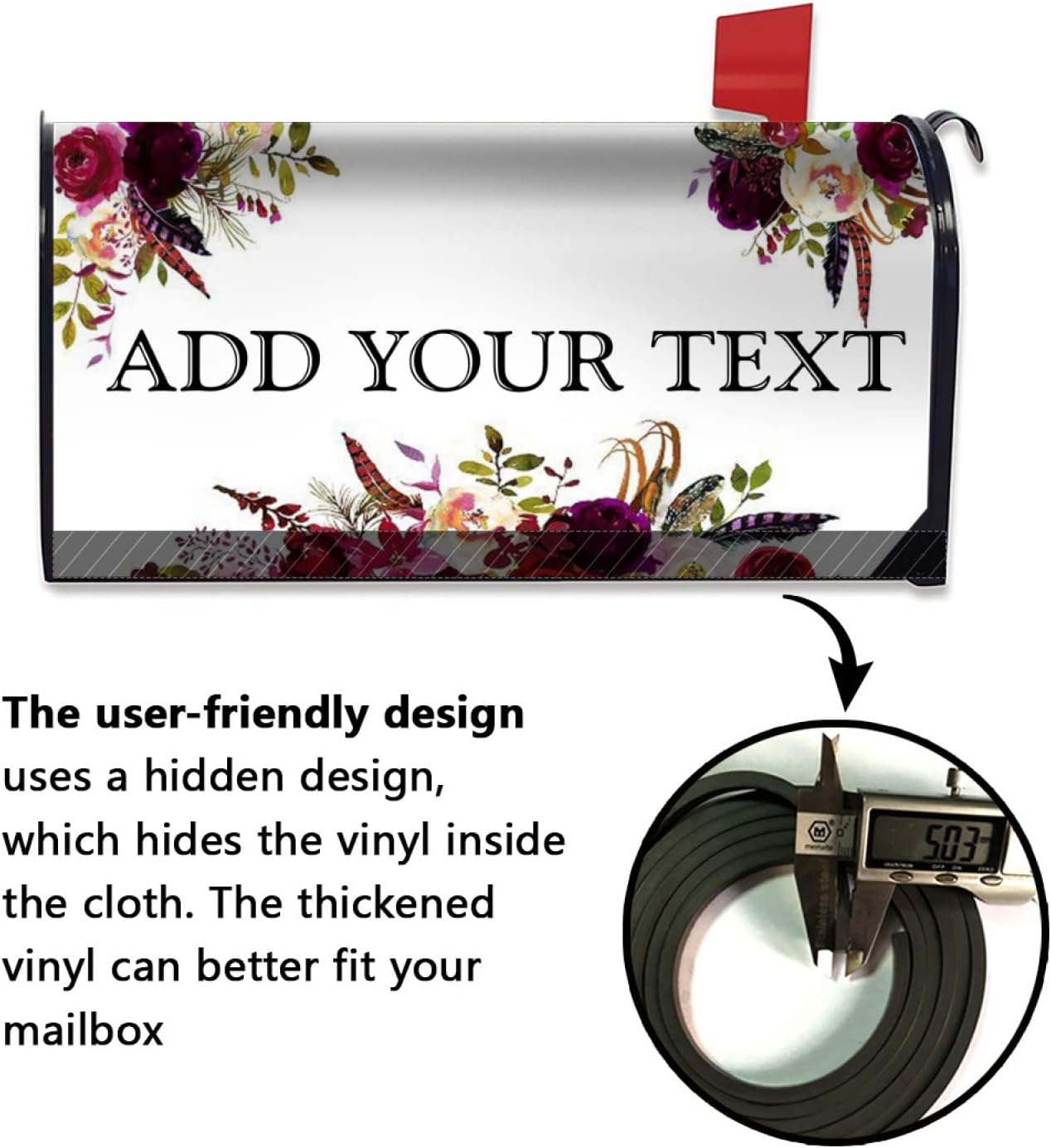 Mailbox Covers Magnetic Personalized Mailbox Wraps Custom Decor Print Mailbox Cover Mail Box Covering Magnetic 25inch X 21inch