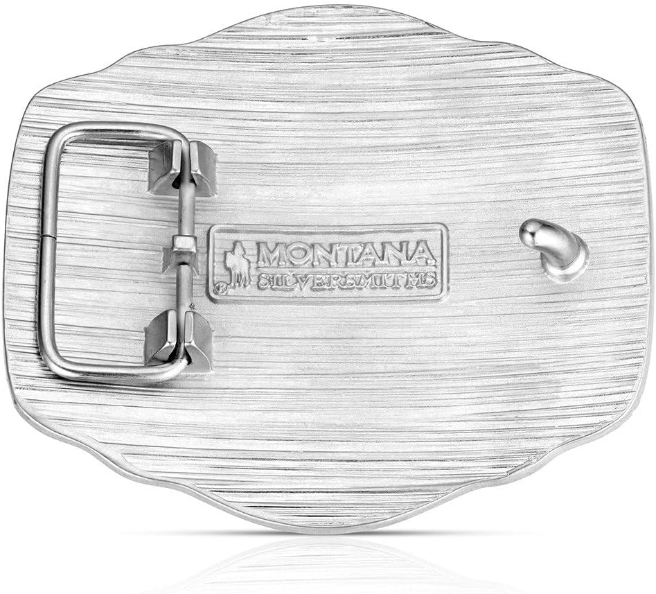 Montana Silversmiths Longhorn Series Attitude Western Belt Buckle