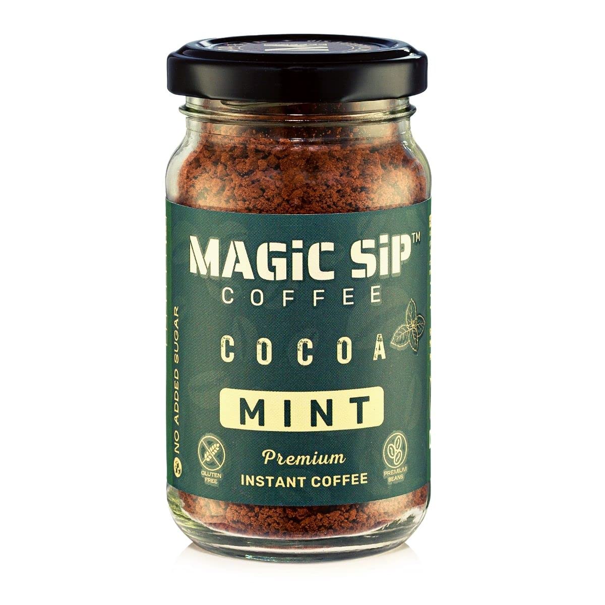 Magicsip Coffee Coorg Cocoa Mint | Instant Coffee | 100% Arabica | Medium Roast | Instant Coffee Powder | 30 Servings | 60g