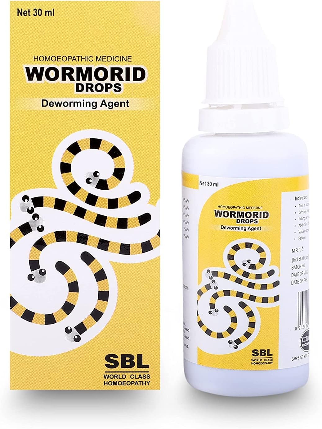 SBL's Wormorid Drop - 30 ML |Pack Of 4|