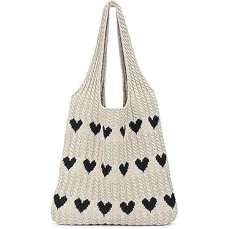 Knitted Shoulder Tote: Embrace Bohemian Vibes with Every Stitch