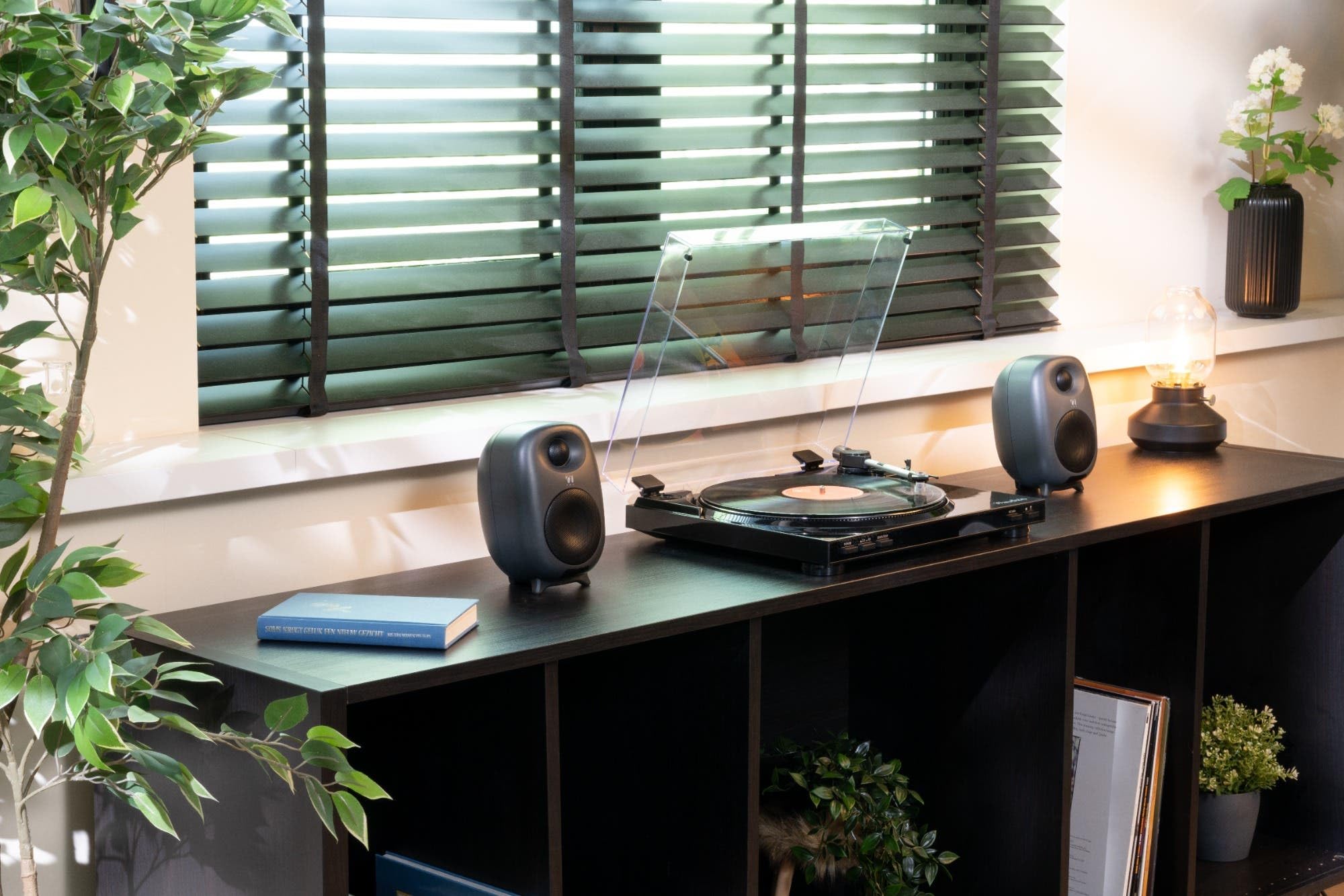 Audizio RS60 Lautsprecher Bluetooth, 120 Watt Studio Monitor | DSP | 40Hz-20kHz | RCA |PC Boxen, inspirierende PC Lautsprecher für Gamer und Musikliebhaber - Grau