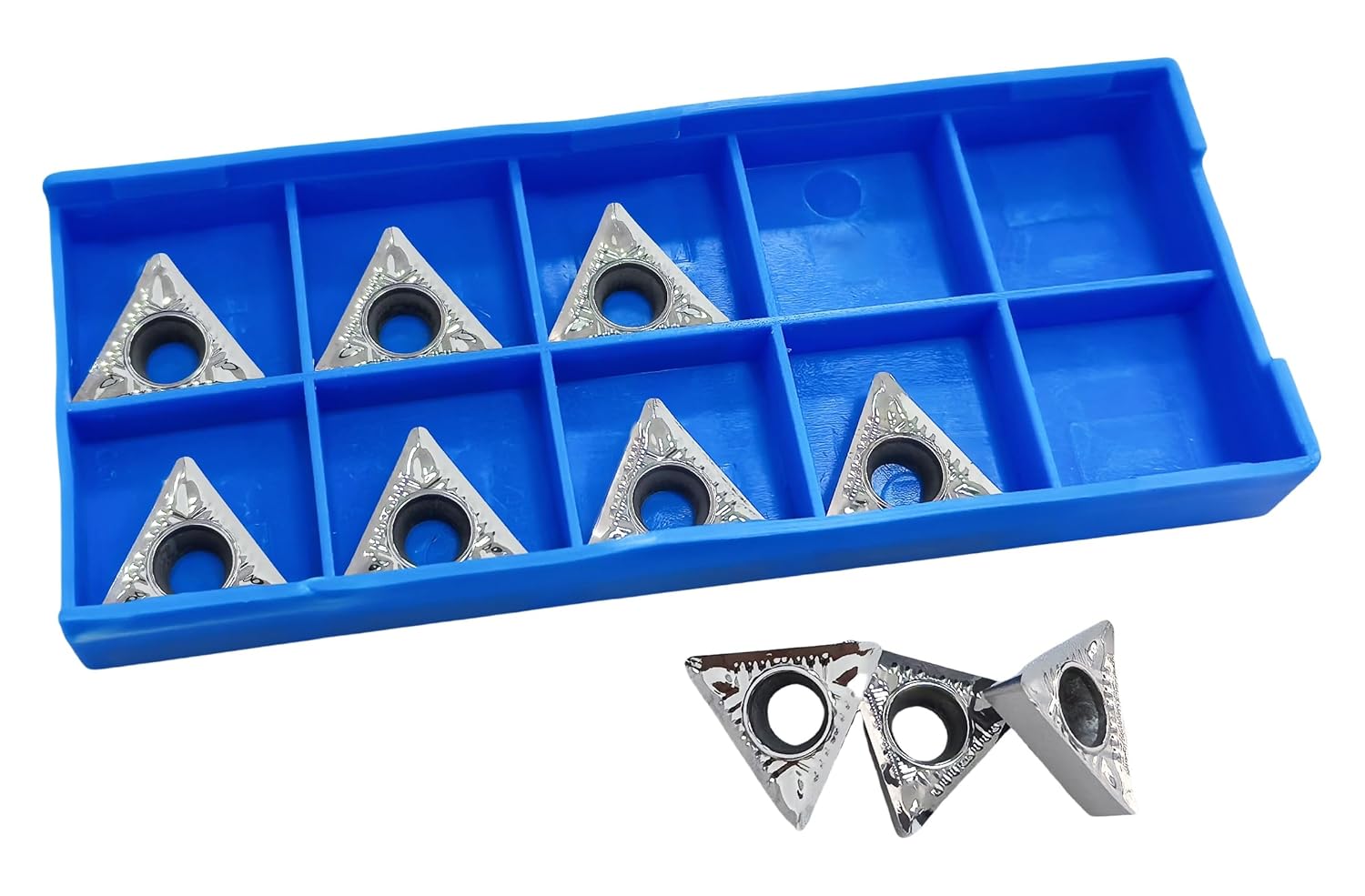 Carbide Inserts for Aluminum TCGT32.52/ TCGT16T308 for Turning Cutting Tools10 PCS.