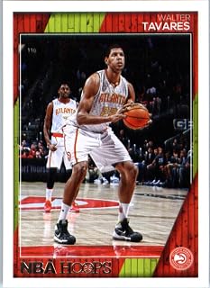 2016-17 Panini NBA Hoops #186 Walter Tavares Atlanta Hawks Basketball Card-MINT