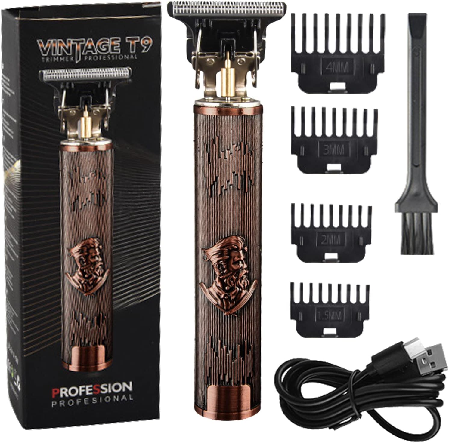 Electric Mini Trimmer, Rechargeable Beard Trim, Cordless