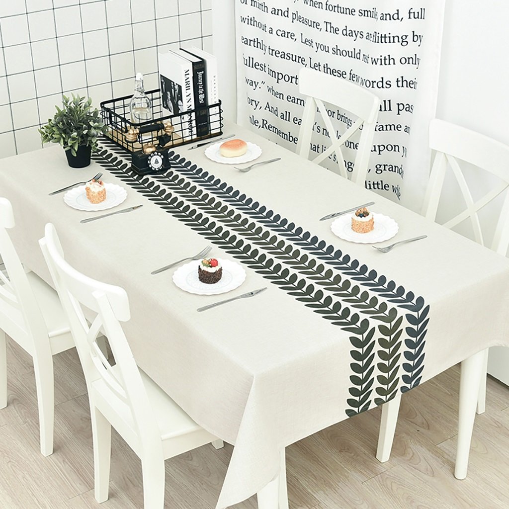 Nappe ronde meuble TV en tissu haut de gamme style nordique