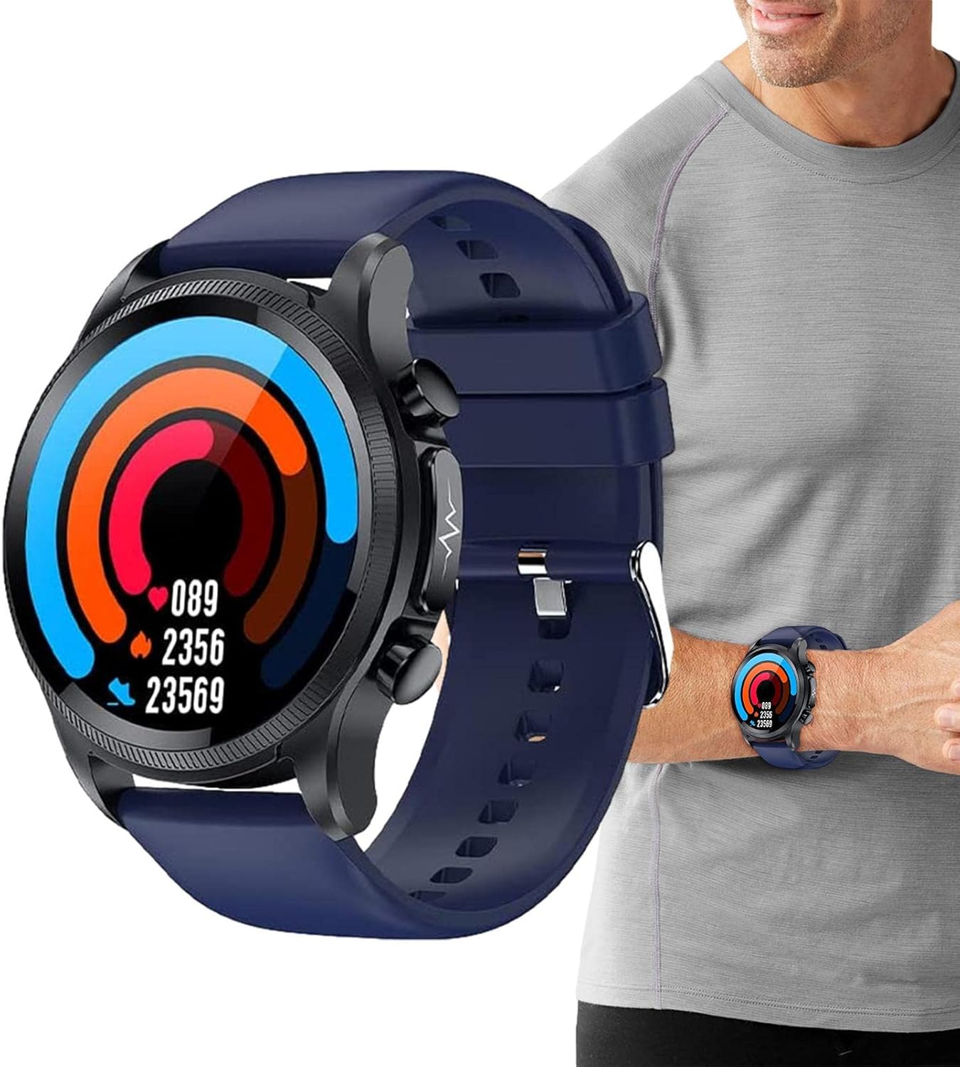 Blutzucker Smartwatch, Smartwatch Mit Blutzuckermessung, Blutzucker Uhr