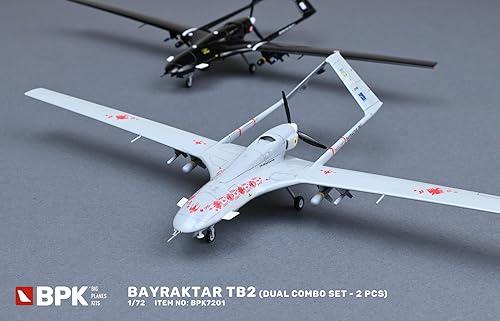 Miniatura 7 de BPK 7230-172 - Bayraktar TB2 Dual Combo Set Escala Modelo Kit