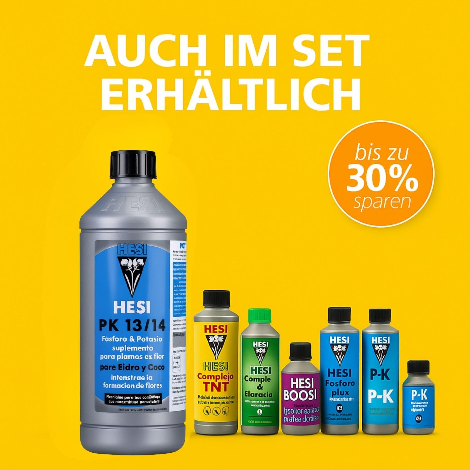 Weedness Hesi PK 13/14 5 Liter - Hydro-Kultur Grow Dünger Naturdünger Zimmerpflanzen Bio Flüssig Organischer Blüteboost