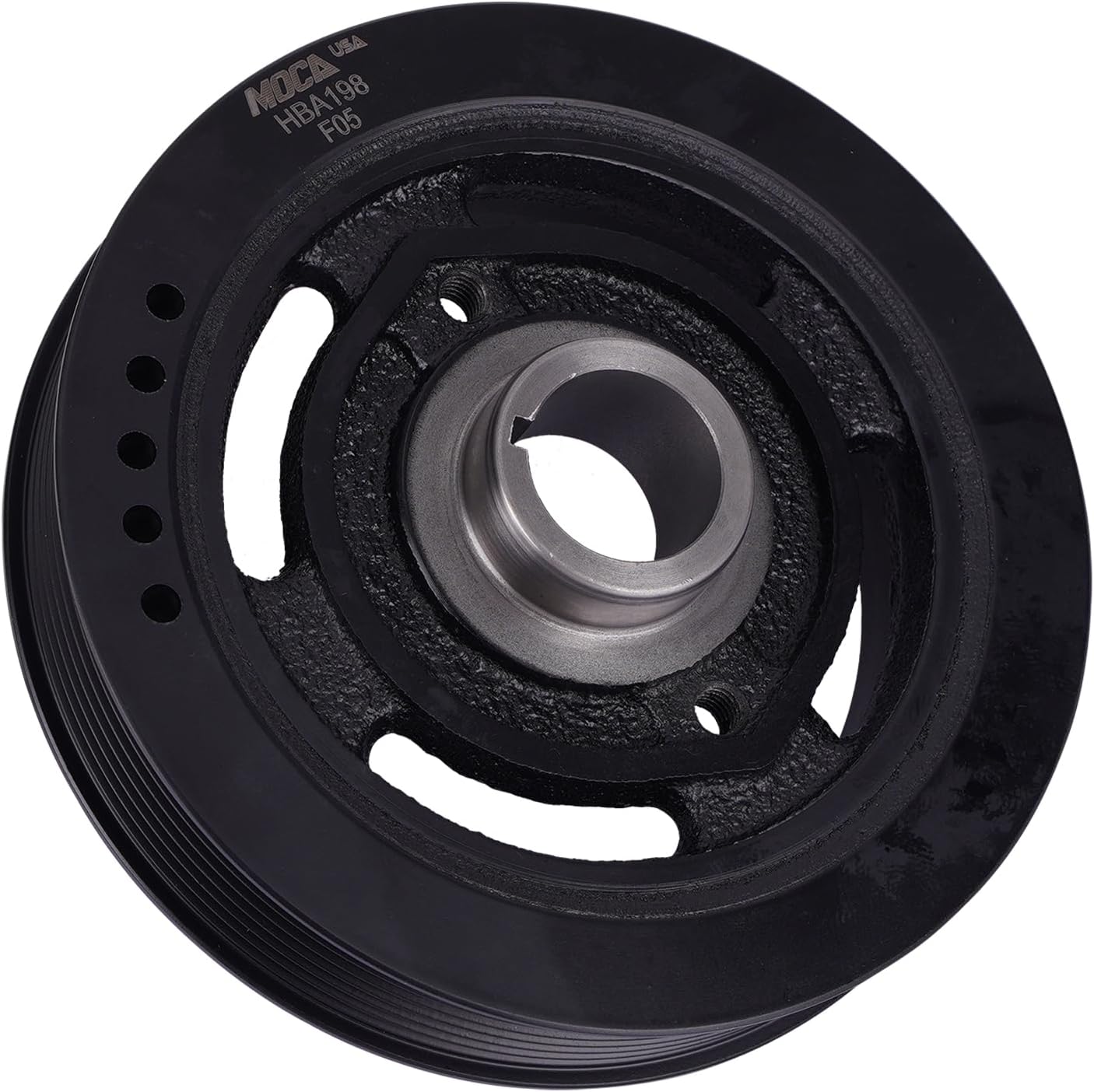 MOCA 594-198 Engine Harmonic Balancer Fit for Scion 2008-2015 xB L4 2.4L, 2005-2010 tC L4 2.4L, for Toyota 2009-2013 Corolla Matrix L4 2.4L, 2002-2009 Camry L4 2.4L, 2002-2008 Solara L4 2.4L