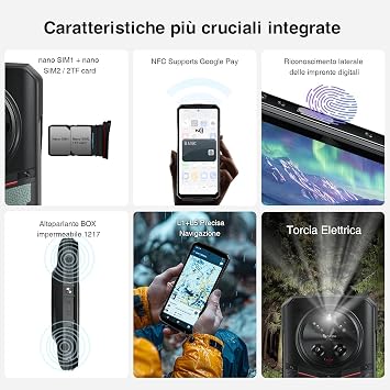 DOOGE DK 10 5G Tri-Proof Cell Phone 2024, 32GB+512GB/2TB, Tenguet 80205150mAh 120W Rapid Charge, 6.67 AMOLED 120Hz, 50MP+64 MP+16 MP Camera, Dual SIM/NFC/OTG/GPS