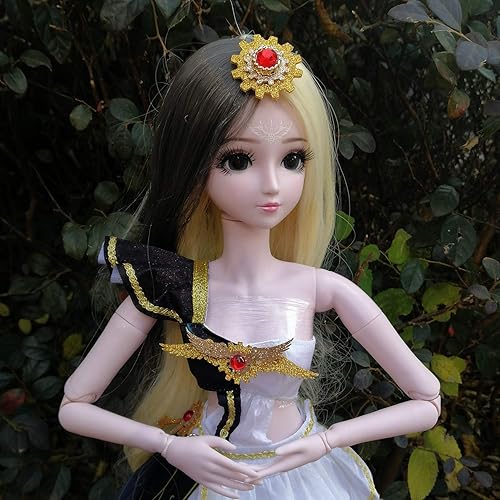 Miniatura 8 de Justice 1/3 BJD SD Doll Girl 24" 23.6 in 20 bolas articuladas BJD Muñecas Set completo de juguete Diosa + accesorio