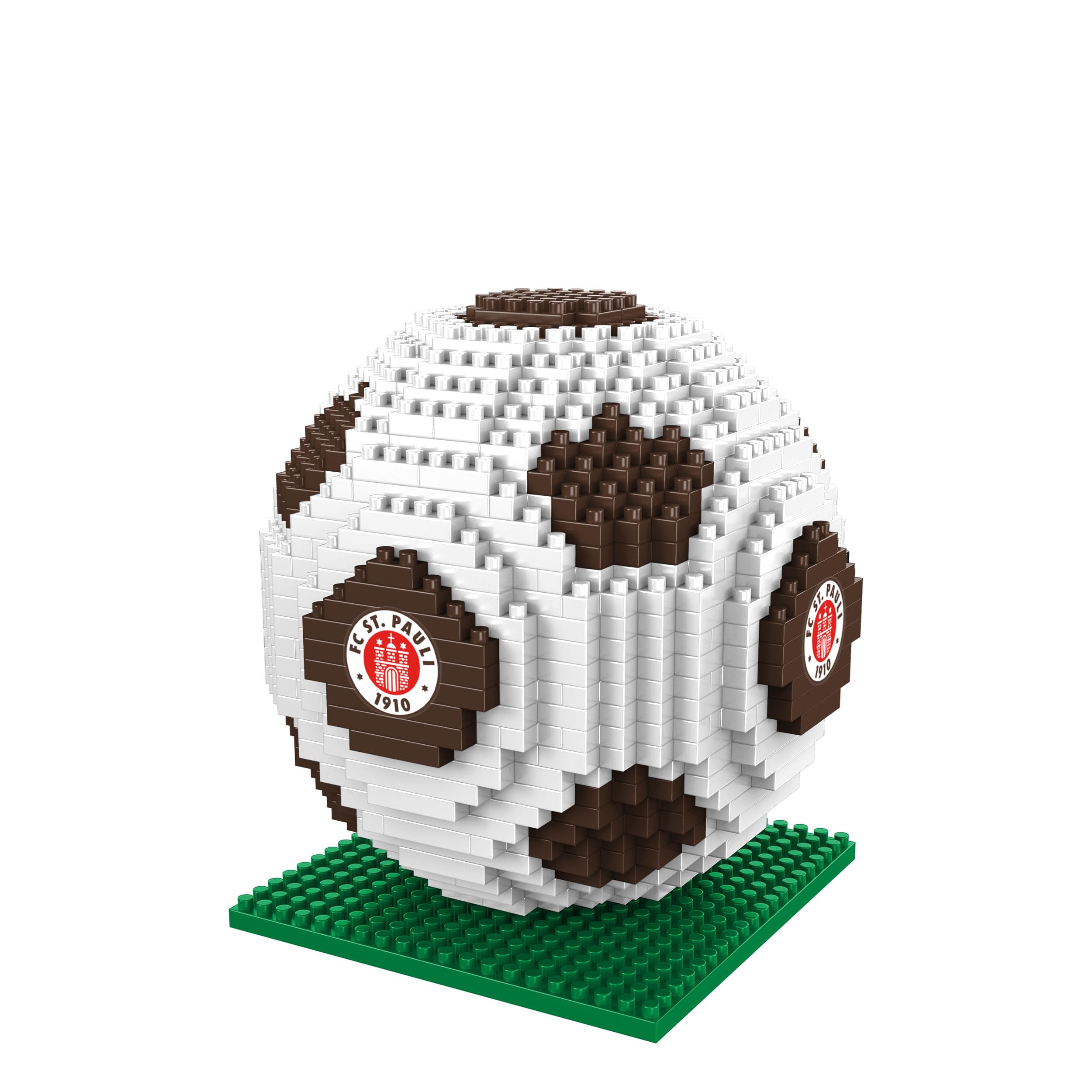FOCO Officially Licensed FC St Pauli BRXLZ Bricks 3D Football Building Set 12+ yo
