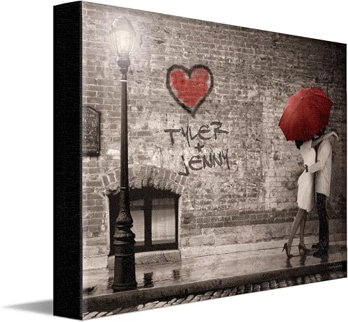 Miniatura 7 de LOVE, la pieza que nos mantiene unidos, regalo personalizado de San Valentín, aniversario, boda. (14 x 17 pulgadas enmarcado con vidrio, corazones