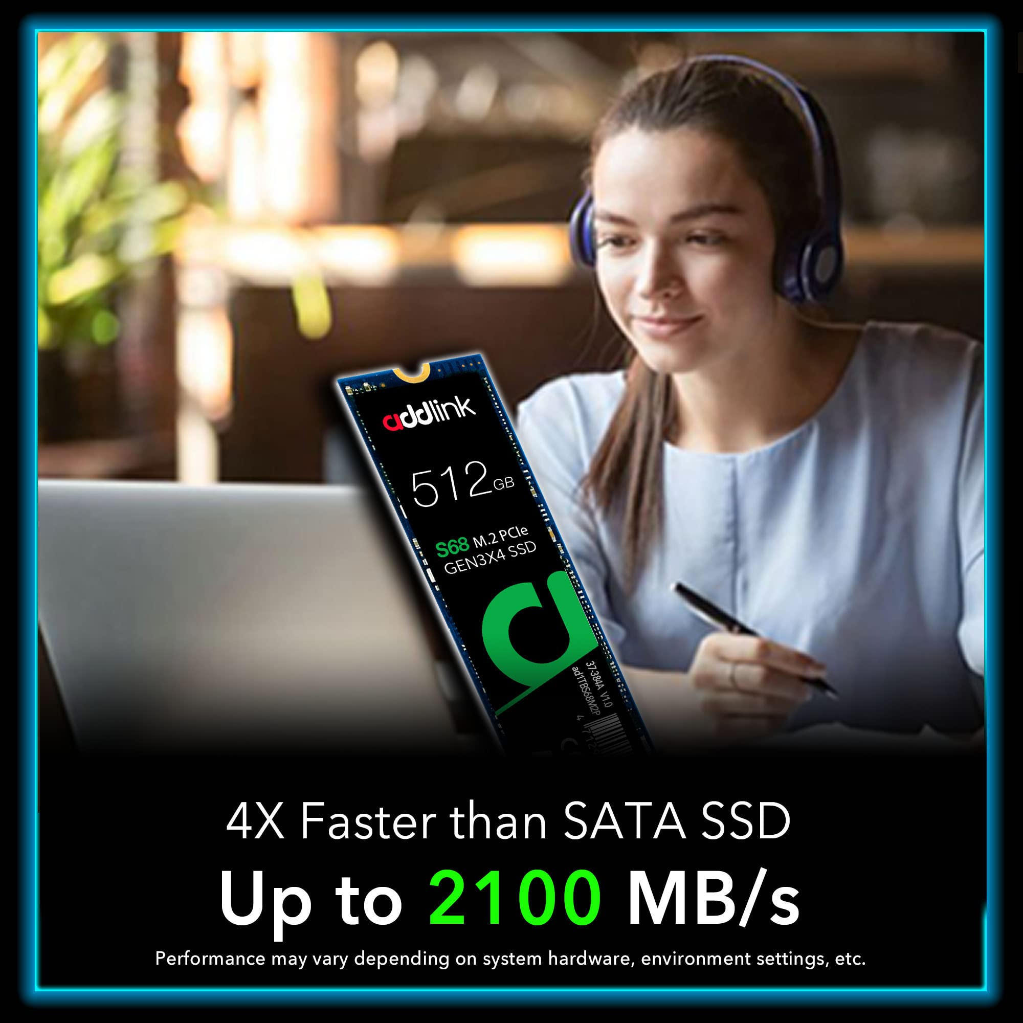 Amazon.in: Buy addlink S68 512GB NVMe PCIe Gen3x4 M.2 2280 SSD TLC