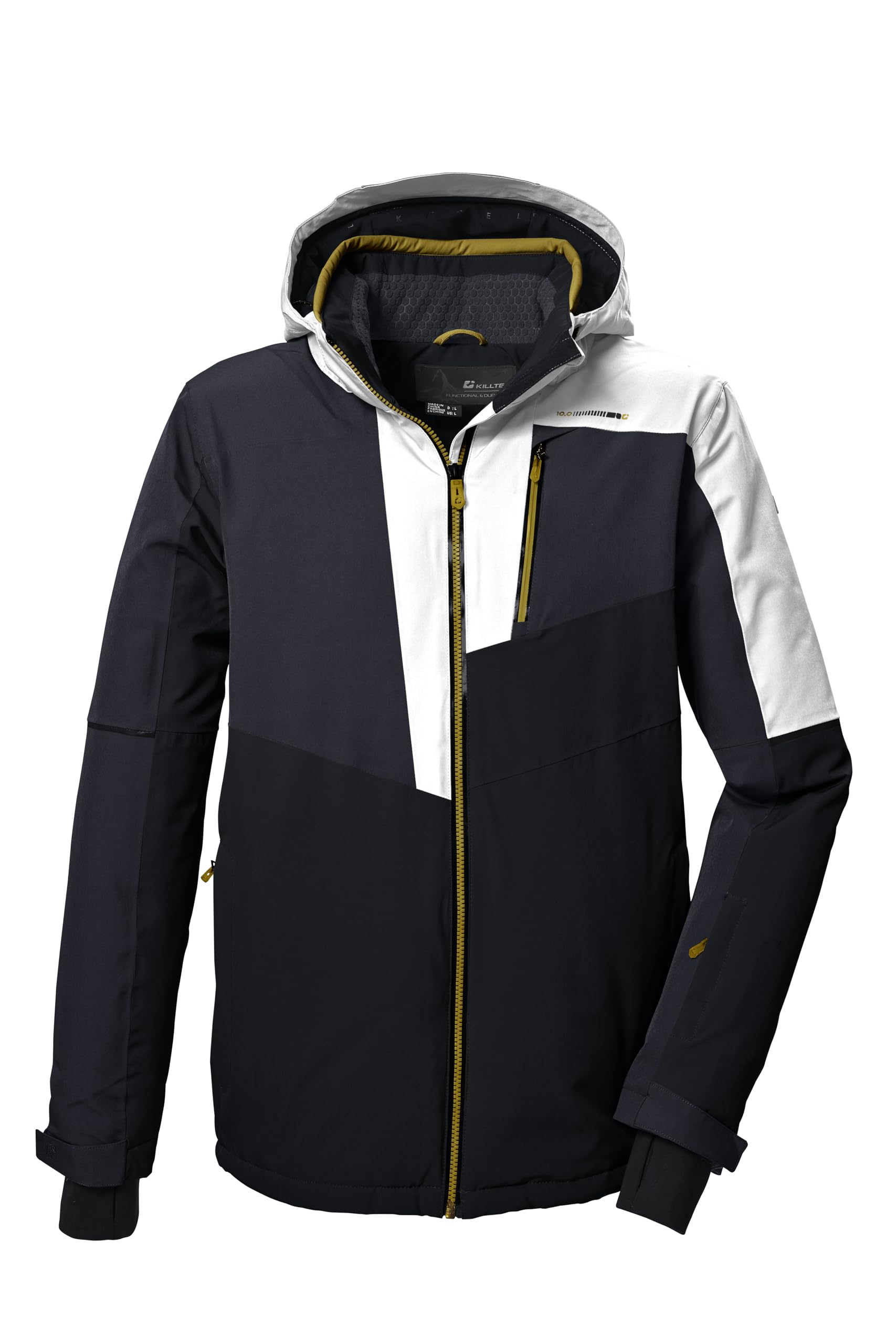 Killtec Herren Ksw 76 Mn Ski Jckt Skijacke/Funktionsjacke mit abzippbarer Kapuze und Schneefang