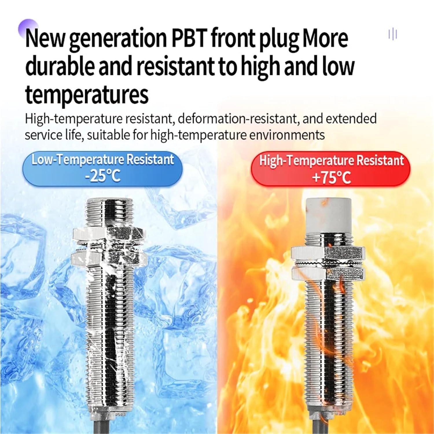 1PCS Waterproof Two-Wire inductive Proximity Switch Diameter M12 Metal Induction Sensor NPN Normally Open PNP Normally Closed(E2CE-M12KS04W-C2)