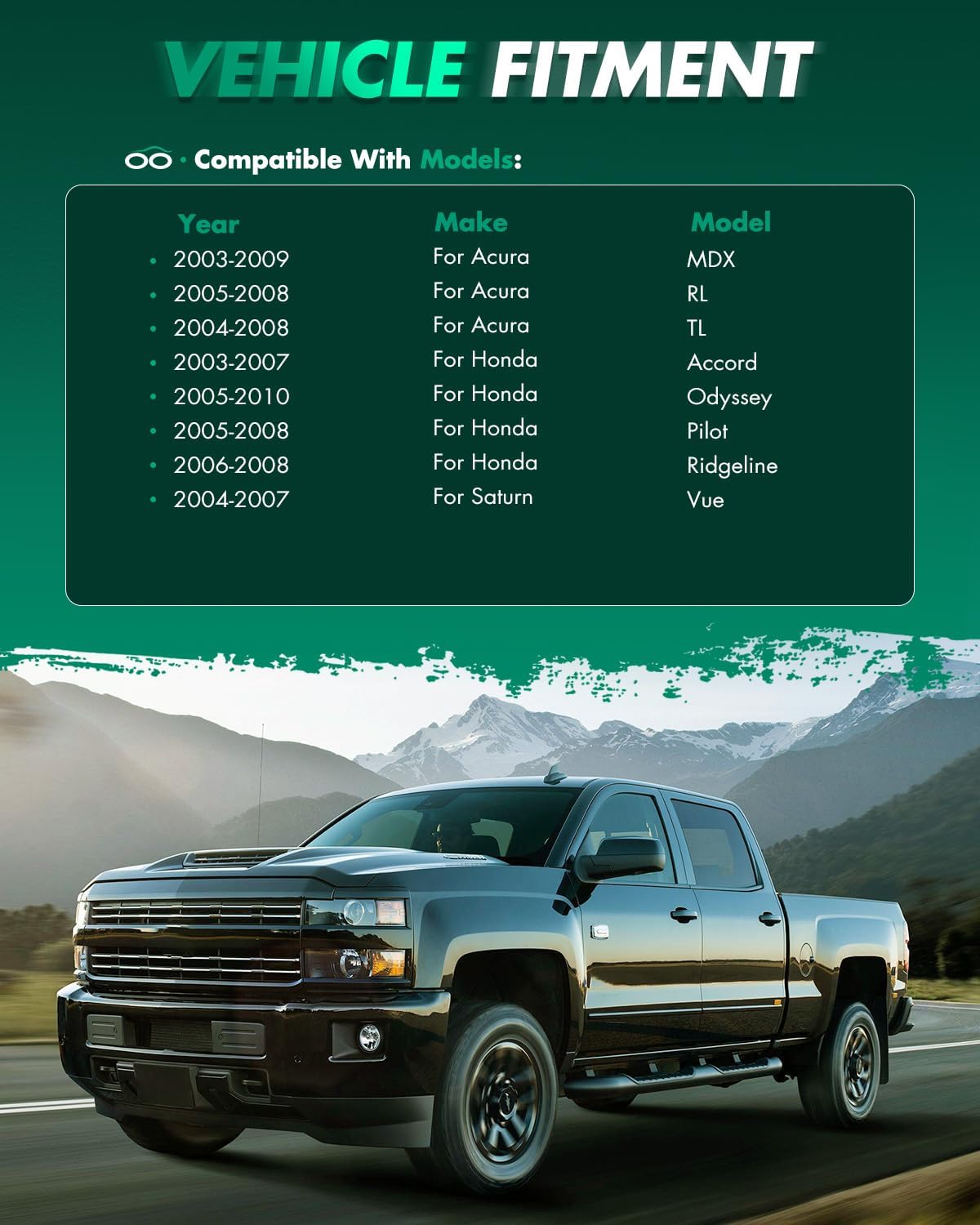 SCITOO Engine Harmonic Balancer 594-267 2003-2009 For Acura,2003-2010 For Honda,2004-2007 For Saturn