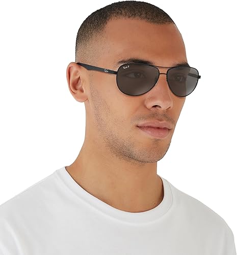 Miniatura 7 de Ray-Ban Gafas de sol de aviador de fibra de carbono Rb8313 para hombre