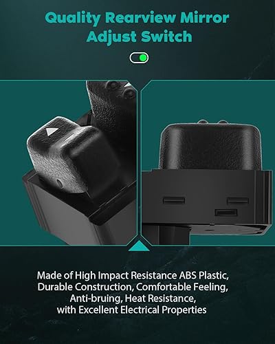 Miniatura 173 de 84840-08010 Trasero Trasero Puerta Elevadora Interruptor de la manija de la puerta del pestillo Botón de liberación de goma para 2004-2010