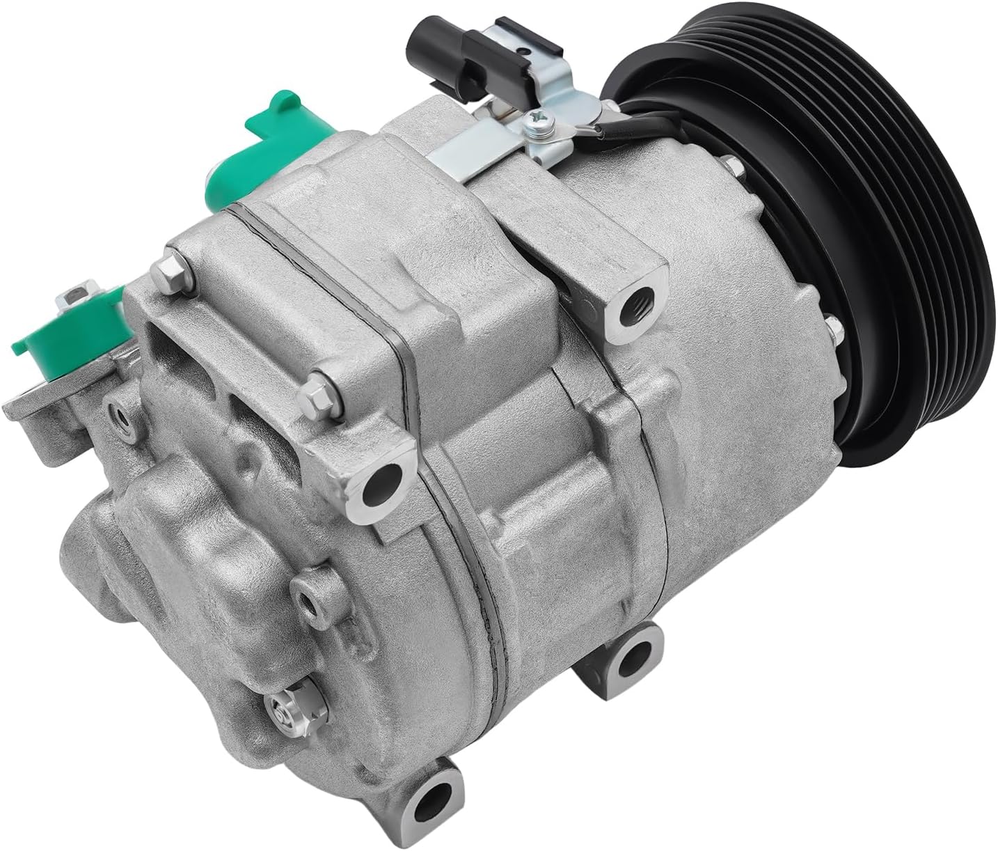 AC Compressor for 2006-2012 Hyundai (Azera, Santa Fe, Sonata, Veracruz) A/C Compressor W/Clutch for 2006-2013 KIA (Amanti, Magentis, Optima, Sorento) - CO 10916C