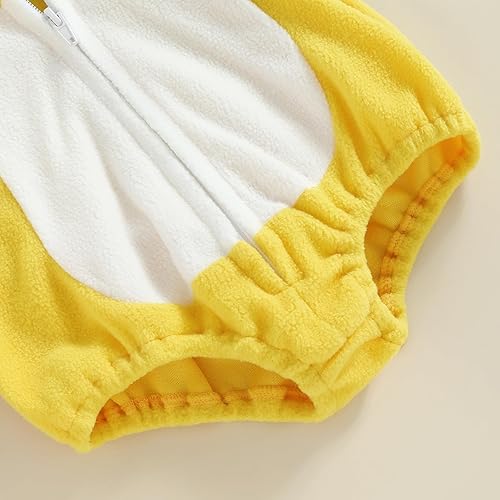 Miniatura 8 de Disfraz de Halloween para bebé niño y niña, mameluco de franela con capucha, traje de dibujos animados, disfraz de Halloween