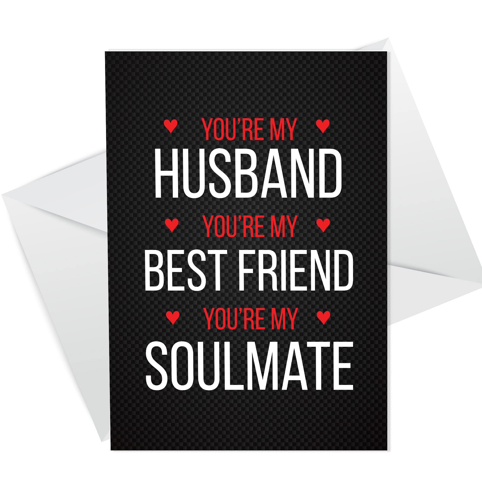 Special Anniversary Birthday Valentines Card For Husband Soulmate Card For Him