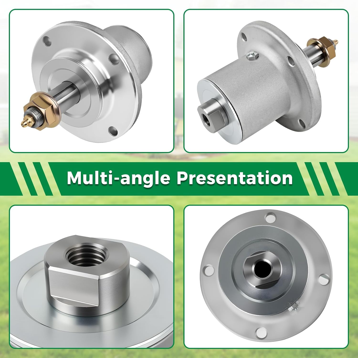 5061095 Spindle Assembly for 48" 52" 61" Deck Compatible with F erris Comfort Control DD 1000Z, Lawn Mower Spindle Compatible with S Napper 400Z 460Z 500Z 560Z, Replacement for 5061095SM