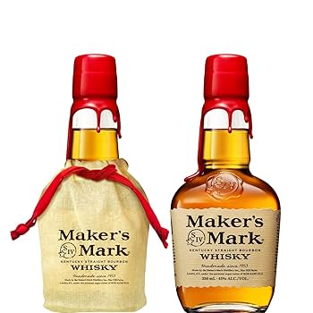 メーカーズマーク 350ml ハンドメイドカスタム-クリスマスエディション プレミアムバーボンウイスキーメーカーマーク(Maker's Mark)が