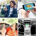 ENVEL USB C à 3.5mm Adaptateur casque Jack, 2 Pack Type C à Aux Audio Dongle Cable Cord Compatible avec iPhone 17 16 15 Pro Max Samsung Galaxy S25 S24, iPad Pro M2 M3 M4, Google Pixel 7 8