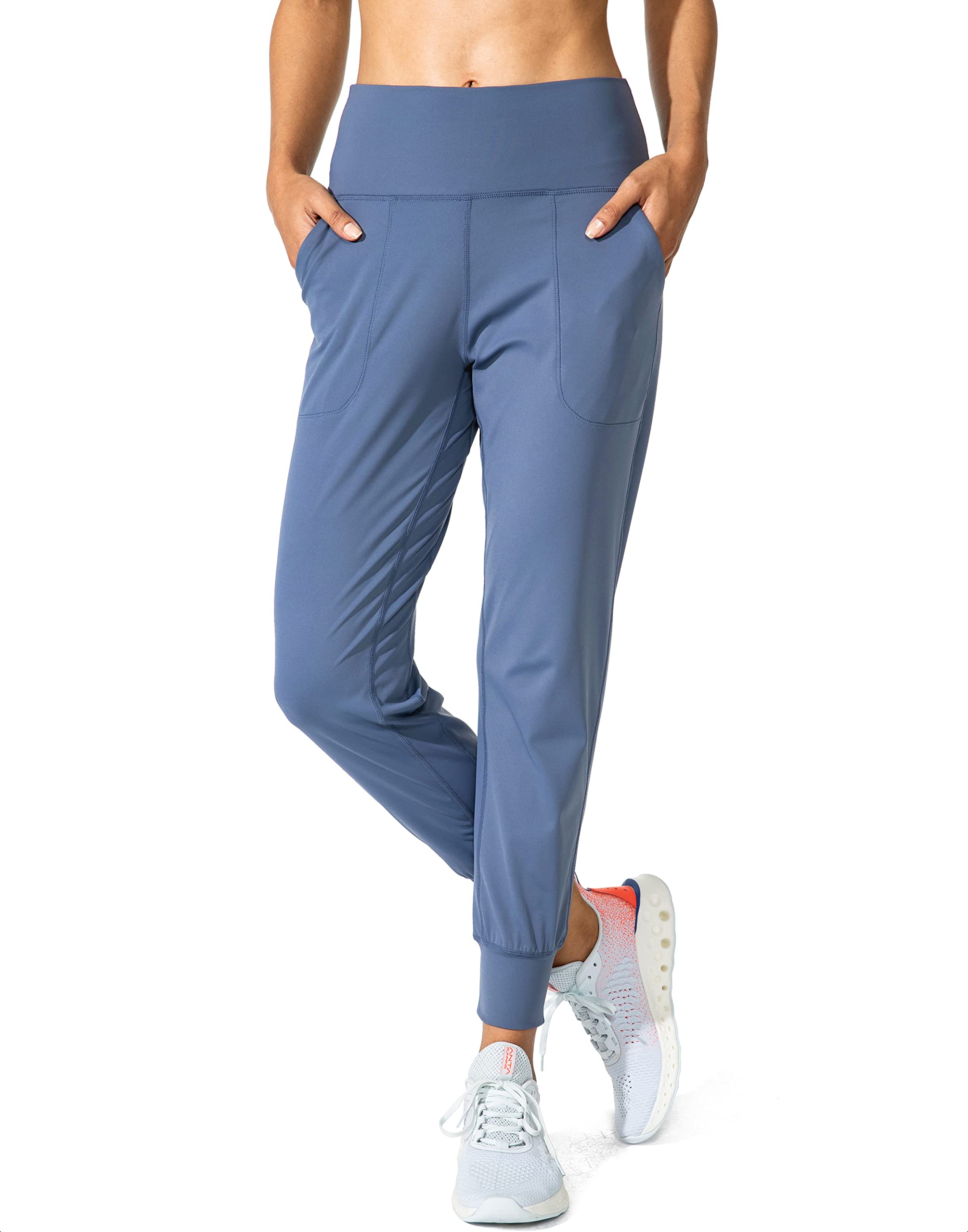 G Gradual Women's Joggers High Waisted Yoga Pants with Pockets Loose Leggings for Women Workout, Athletic, Lounge